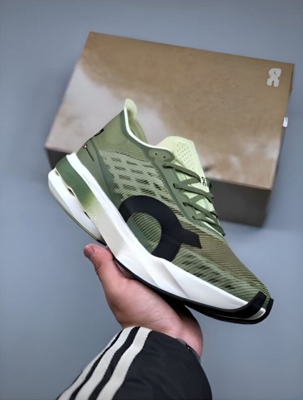 Screenshot_20260106_143055 QC Cloudboom Running Shoes for Men – Lightweight Cushioned Sneakers (Olive Green)