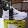Columbus White Lifestyle Running Shoes for Men – Lightweight Breathable Sports Sneakers