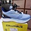 Columbus Lightweight Running Shoes for Men – Breathable Sports Sneakers (Sky Blue/Navy)