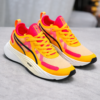 Men’s Nitro Cushioned Running Sneakers – Yellow & Pink Sport Shoes