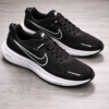 Men’s Black Air Zoom Running Shoes with Cushioned Sole