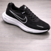 Men’s Black Air Zoom Running Shoes with Cushioned Sole