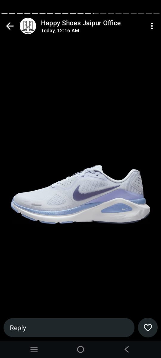 Men’s Air Cushion Running Shoes – White & Lavender Lightweight Sneakers