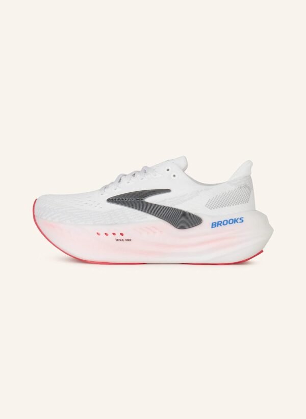 Men’s Brooks FlyFeel Lightweight Running Shoes – White Cushion Performance Shoes