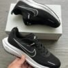 Men’s Black Air Zoom Running Shoes with Cushioned Sole